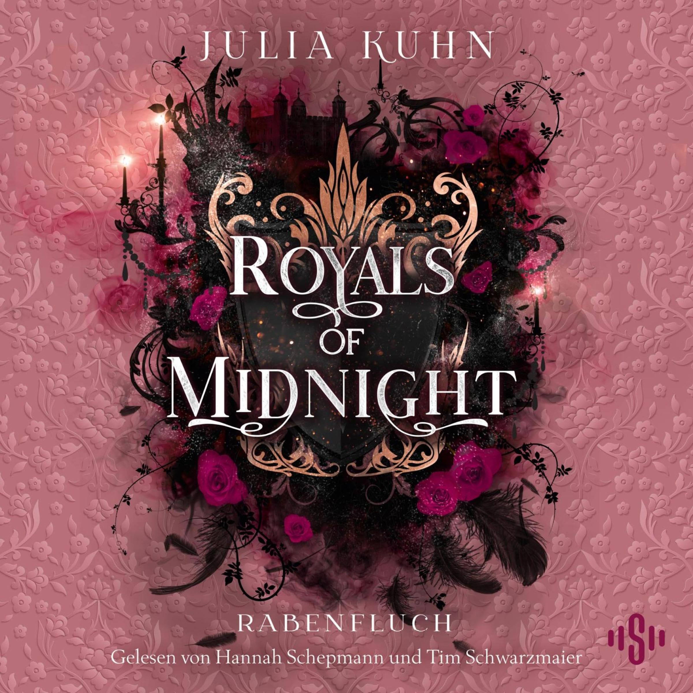 Cover art for Royals of Midnight. Rabenfluch