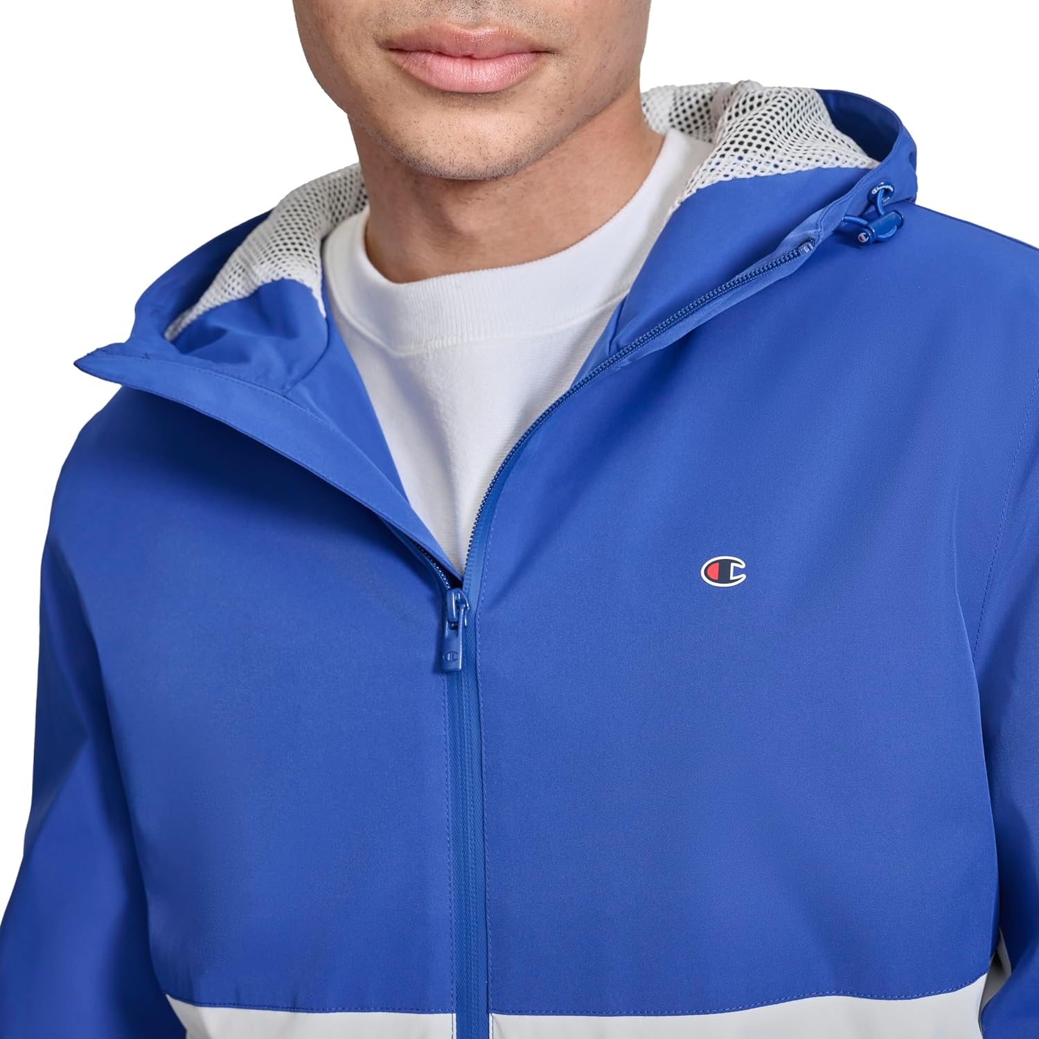 Champion Men's Performance Windbreaker Rain Jacket With Hood - Image 4