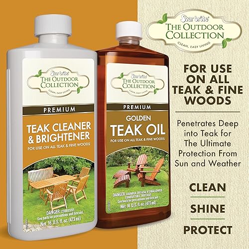 Miniatura 6 de Star brite Premium Teak 52216 aceite para teca, 16 onzas