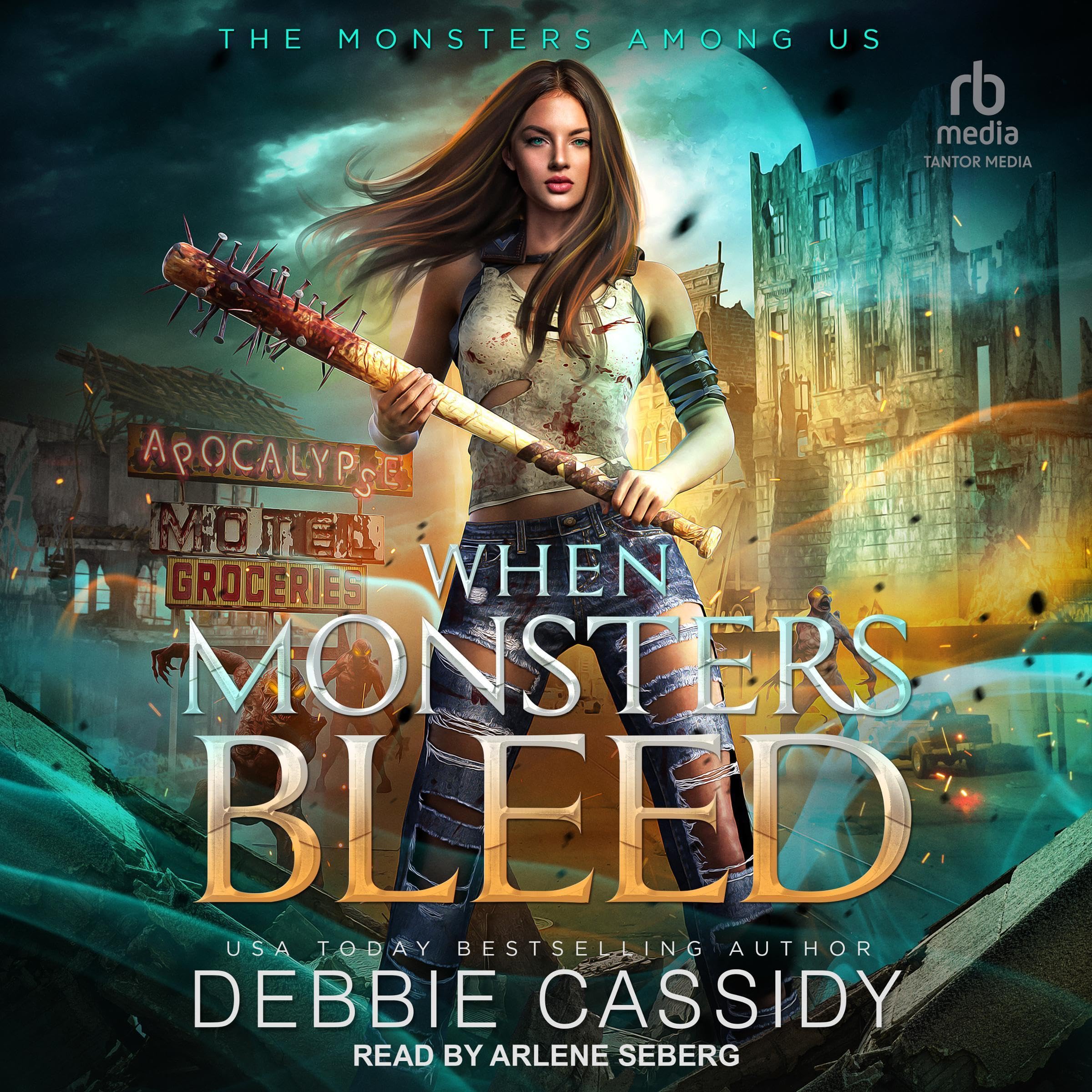 Cover art for When Monsters Bleed