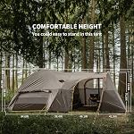 Naturehike Kota4/6/8 Camping Tent, Tente de grande famille pour 3Seasons,Tente pour 4/6/8Persons, Tente de Canopy pour 8Persons