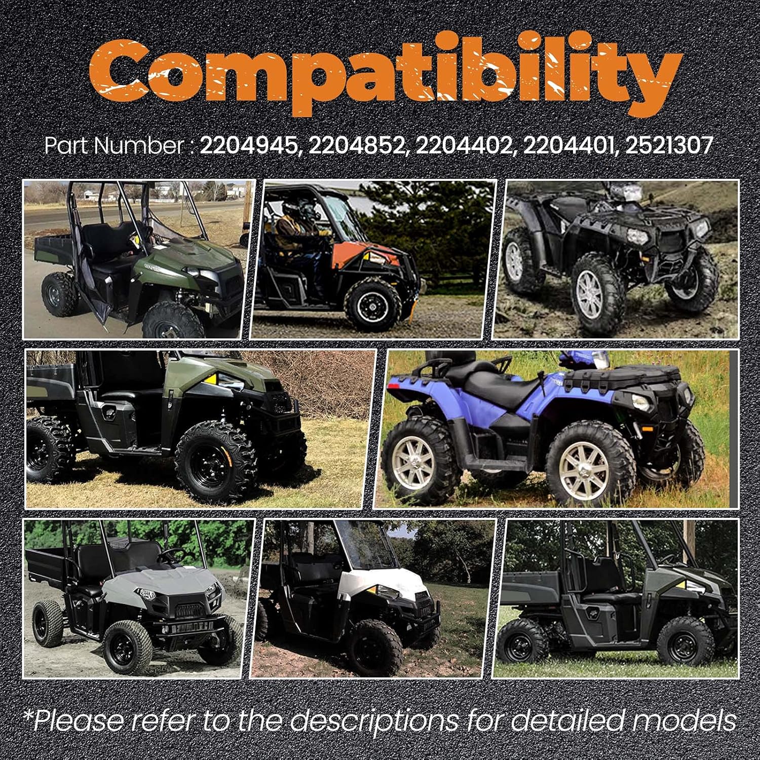 Fuel Pump Assembly + Sending Unit for Polaris Ranger 570 2014-2018 2204852