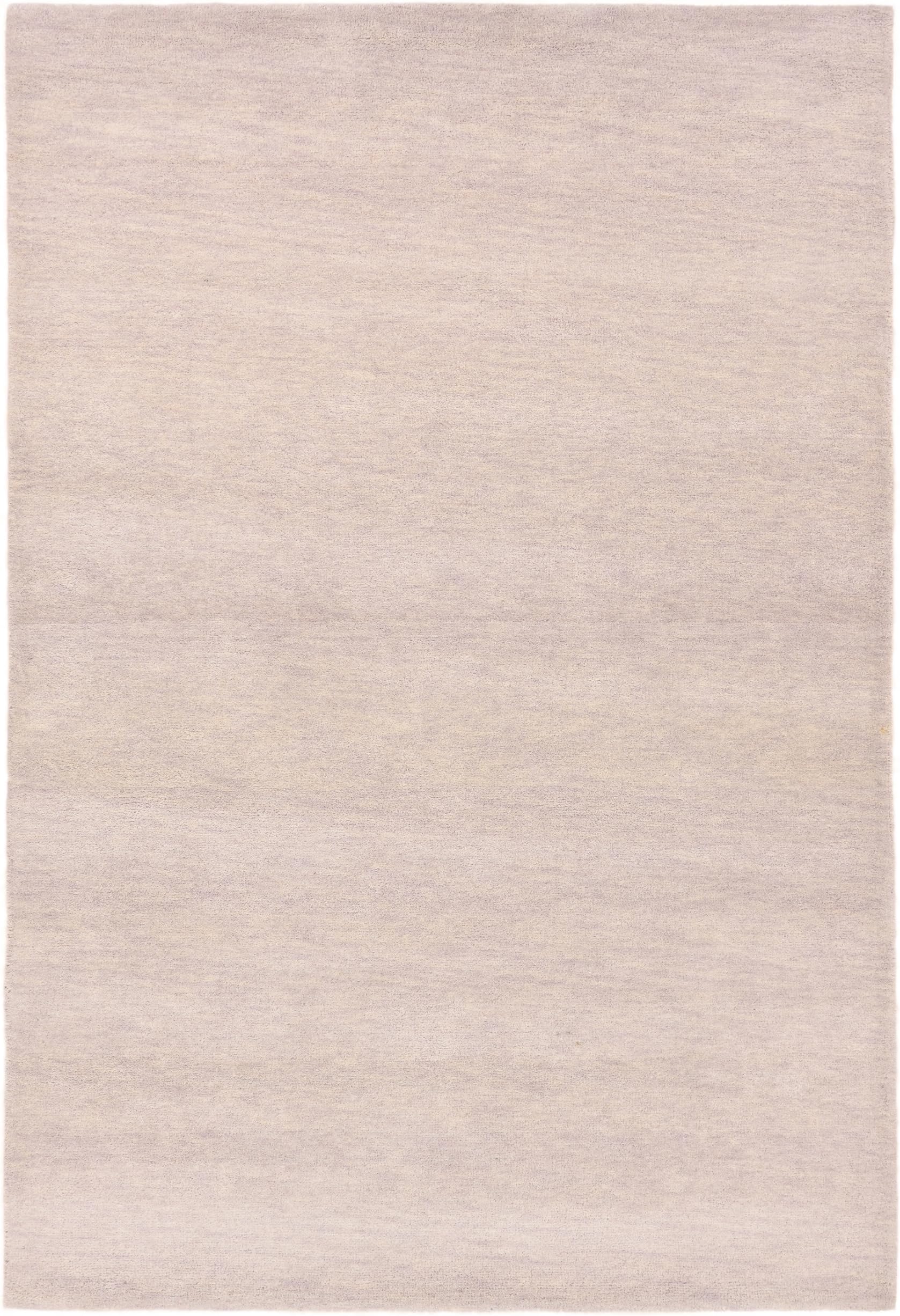 Hand-Tufted Plain Wool Area Rug - 100% Natural Wool, Thick, Durable for High Traffic, Ideal for Contemporary Home Decor in Living Room, Bedroom, Dining Room, Kitchen & Hallway (PLN-C, 6' x 9')