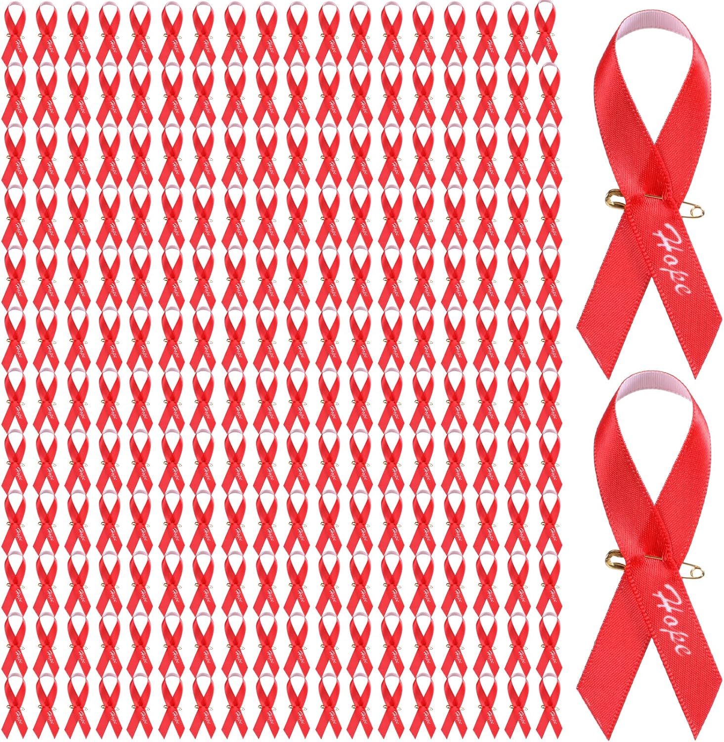 Hanaive 300 Set Heart Disease Awareness Aids/HIV Awareness