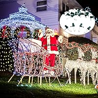 Vista 7 de Mudder 200 bombillas de repuesto para árbol de Navidad de 2.5 V, 0.425 W, mini bombilla de repuesto de alambre incandescente, luces preiluminadas