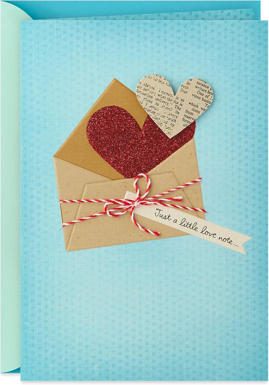 Hallmark Everyday Love Card, Romantic Birthday Card, Fathers Day Card, or Anniversary Card (Love Note) (0499RZB1274)