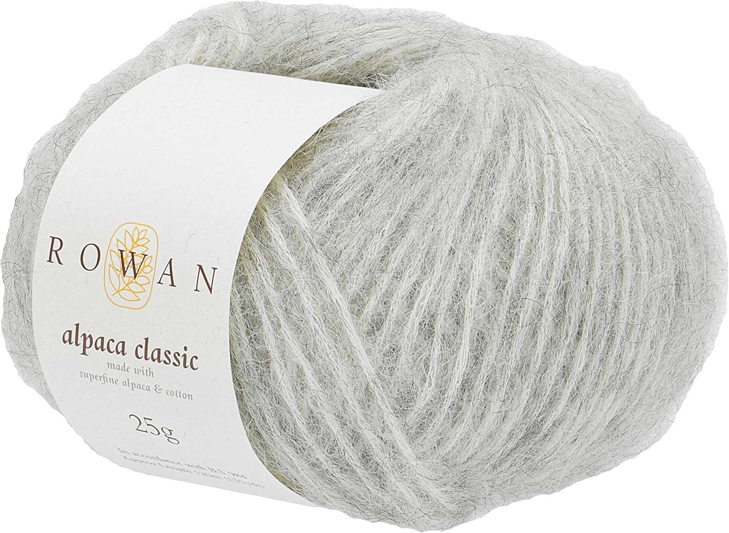 Rowan Hand Knitting Yarn, 57% Alpaca, 43% Cotton, Feather, One Size