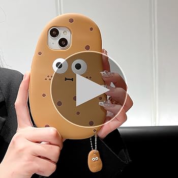 Amazon.com: 3D Potato Case for iPhone 16 Pro 6.3