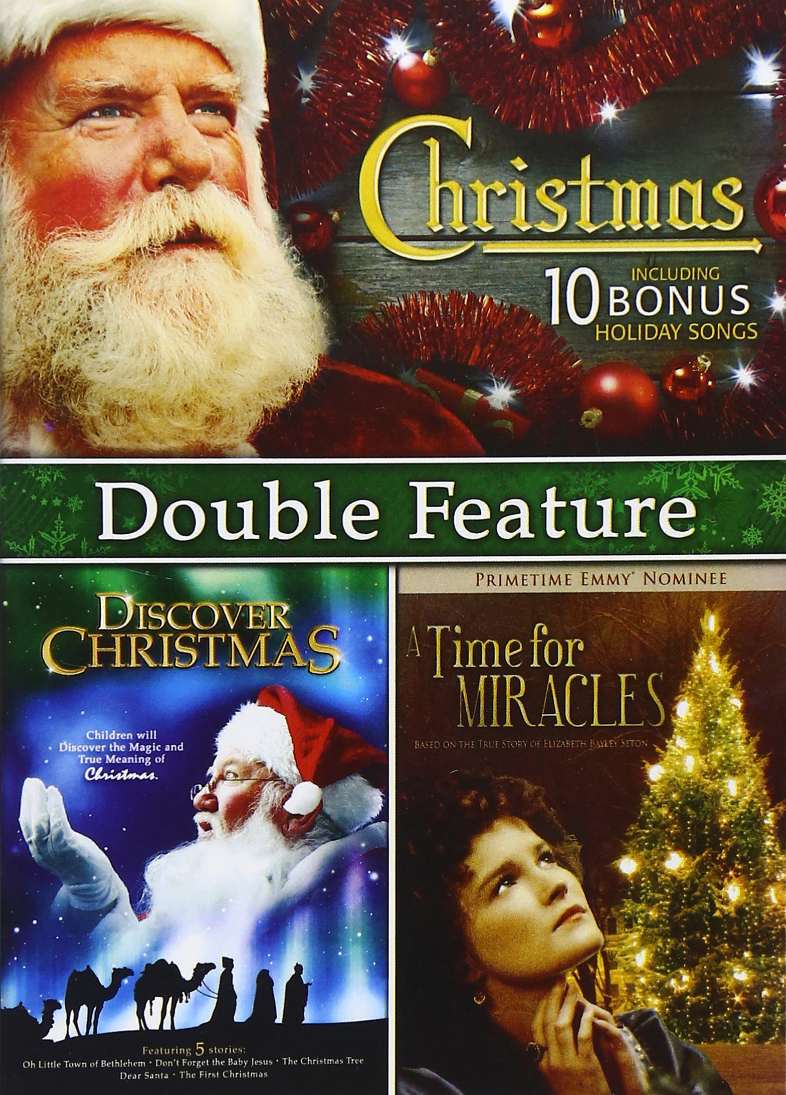 Christmas Double Feature soluci&oacute;n para ver cine sin internet con pel&iacute;culas cl&aacute;sicas en DVD