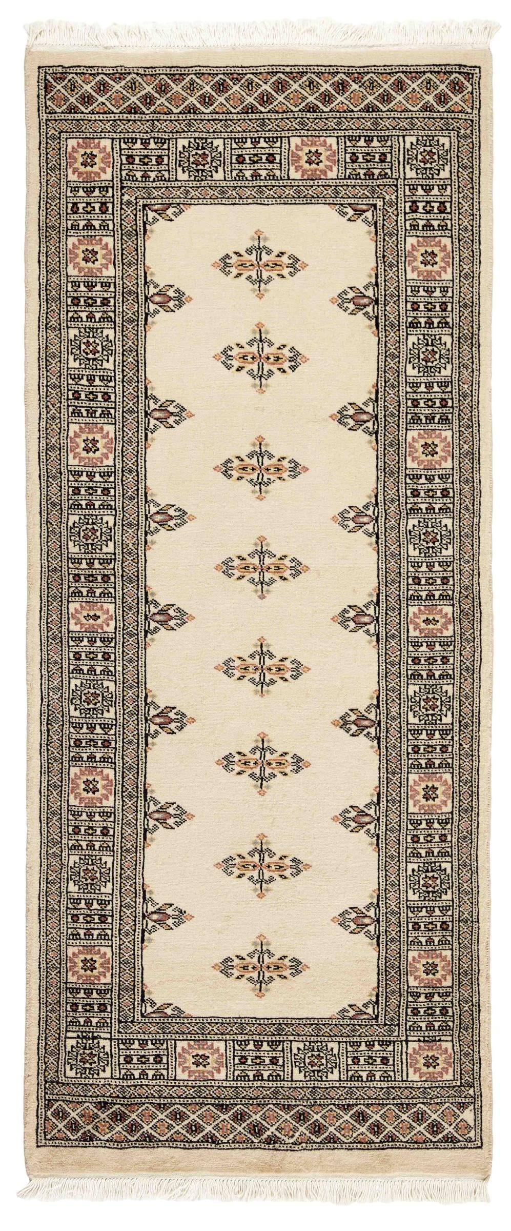 Tapis d'Orient Pakistan Buchara pour couloir bruyant tapis laine noué main 76x186