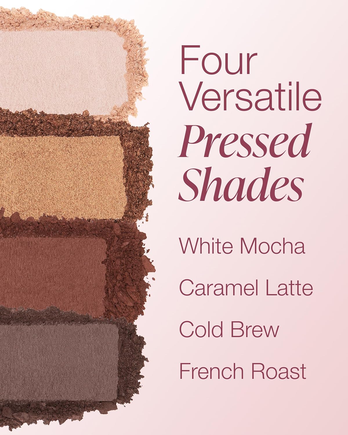 Mineral Fusion Eyeshadow Palette | Vegan Eye Makeup with Matte, Satin, and Shimmer Finishes | Natural, Lightweight Formula (Coffee Break) - Image 4