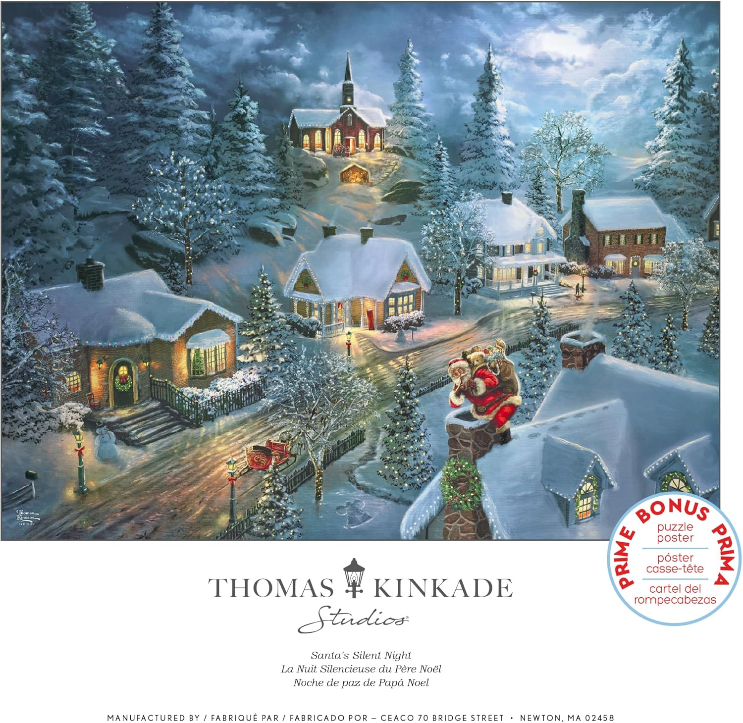 Ceaco - Holiday - Santa's Silent Night - 300 Piece Jigsaw Puzzle