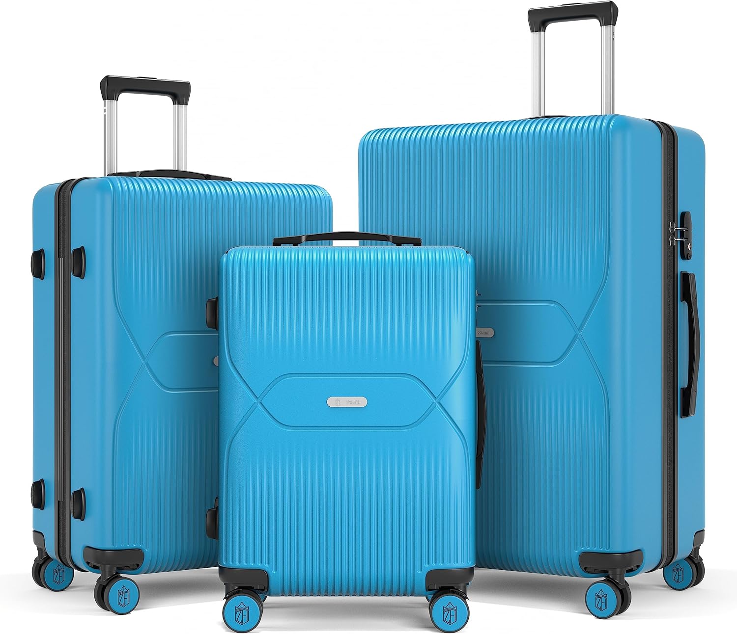 Zitahli Luggage Sets 3 Piece, All Expandable Suitcase Set
