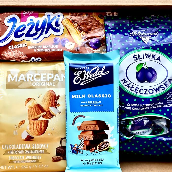 Polish Chocolate from Poland Plum in Chocolate Gift Box