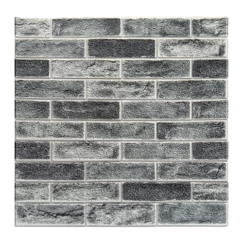 Art3d 20-Pack105 Sq.Ft Faux Brick 3D Wall Panels Peel and
