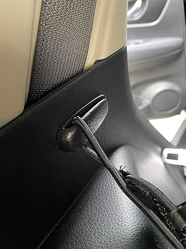 Miniatura 7 de Red de carga de malla para maletero estilo sobre para asiento trasero para Nissan Rogue S SV SL Platinum 2014-2020  Accesorios de coche