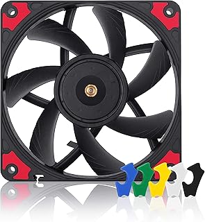 Noctua NF-A12x15 PWM chromax.black.swap, Ventilador Silencioso y Delgado, 4 Pines (120x15 mm, Negro)