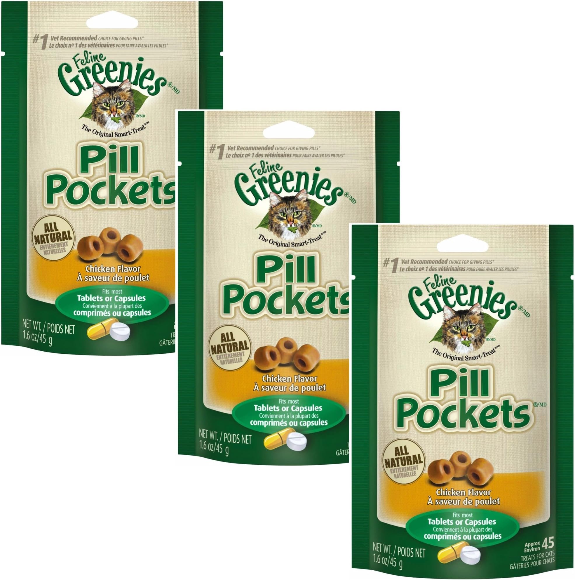Easypill Confort urinaire pour chat, 1 sachet de 60g( 30 boulettes