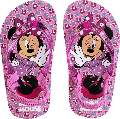 Disney Sandalias de personajes para niñas y niños, zapatos de agua para niños, Minnie Mickey Stitch Moana Toy Story Frozen Cars Encanto Princess