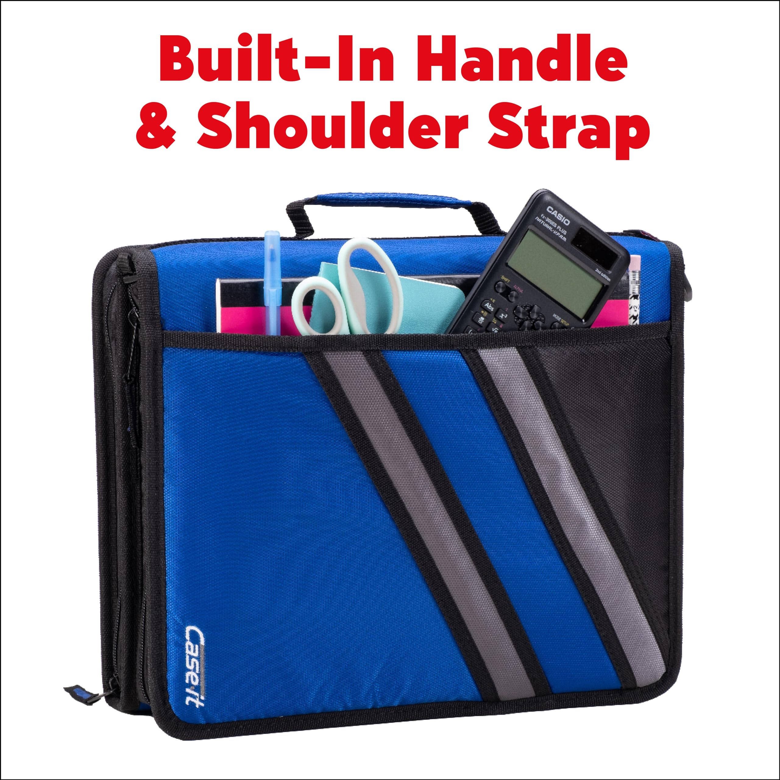 Amazon.com : Case-it Zipper Binder | Dual 1.5