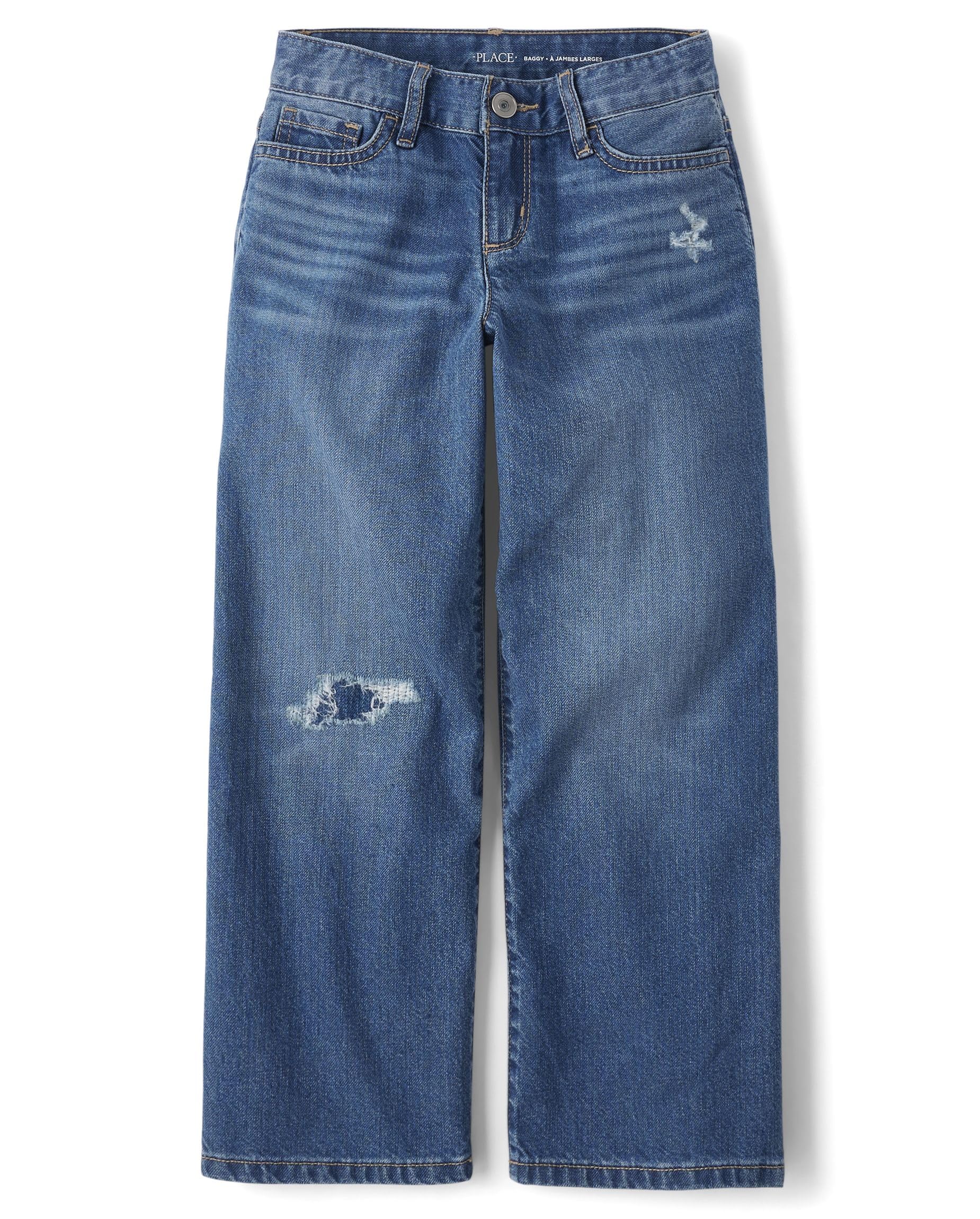 The Children's Place Girls' Baggy Jeans