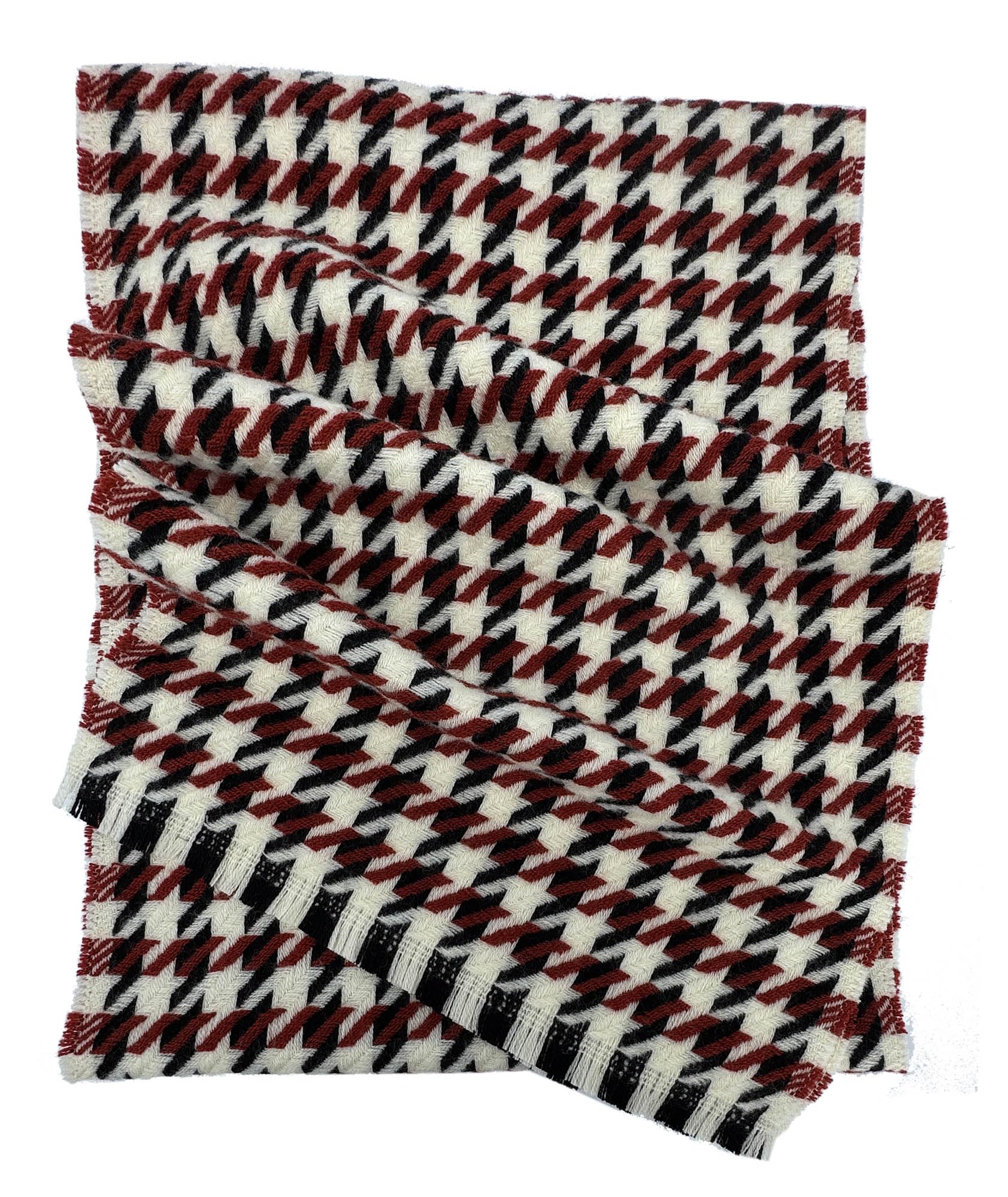 Sciarpa invernale da uomo, alla moda, 100% lana (merino) (arancione), Colore: arancione., 184 x 35 cm