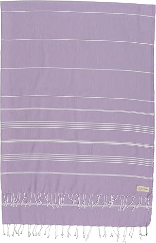 Bersuse 100% algodón - Cobija Anatolia XL Toalla turca - Tina, playa Fouta Peshtemal multiusos para cama o sofá, cubierta de mesa o tapete de picnic