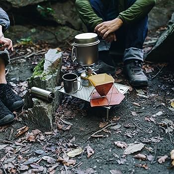 Snow Peak OZEN オゼン Ozen Solo Table - Backpacking Table | Snow Peak