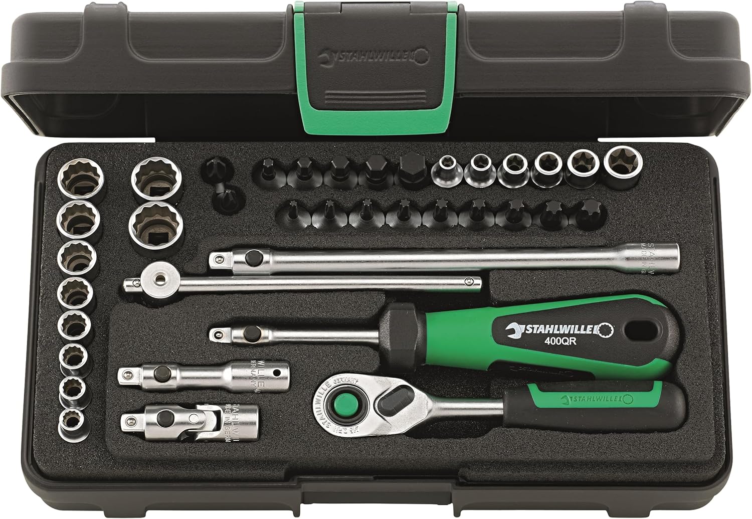 Stahlwille 6,3 mm (1/4") Socket Wrench Set 40D/40TX/44KTX/32/6QR 38-pcs.