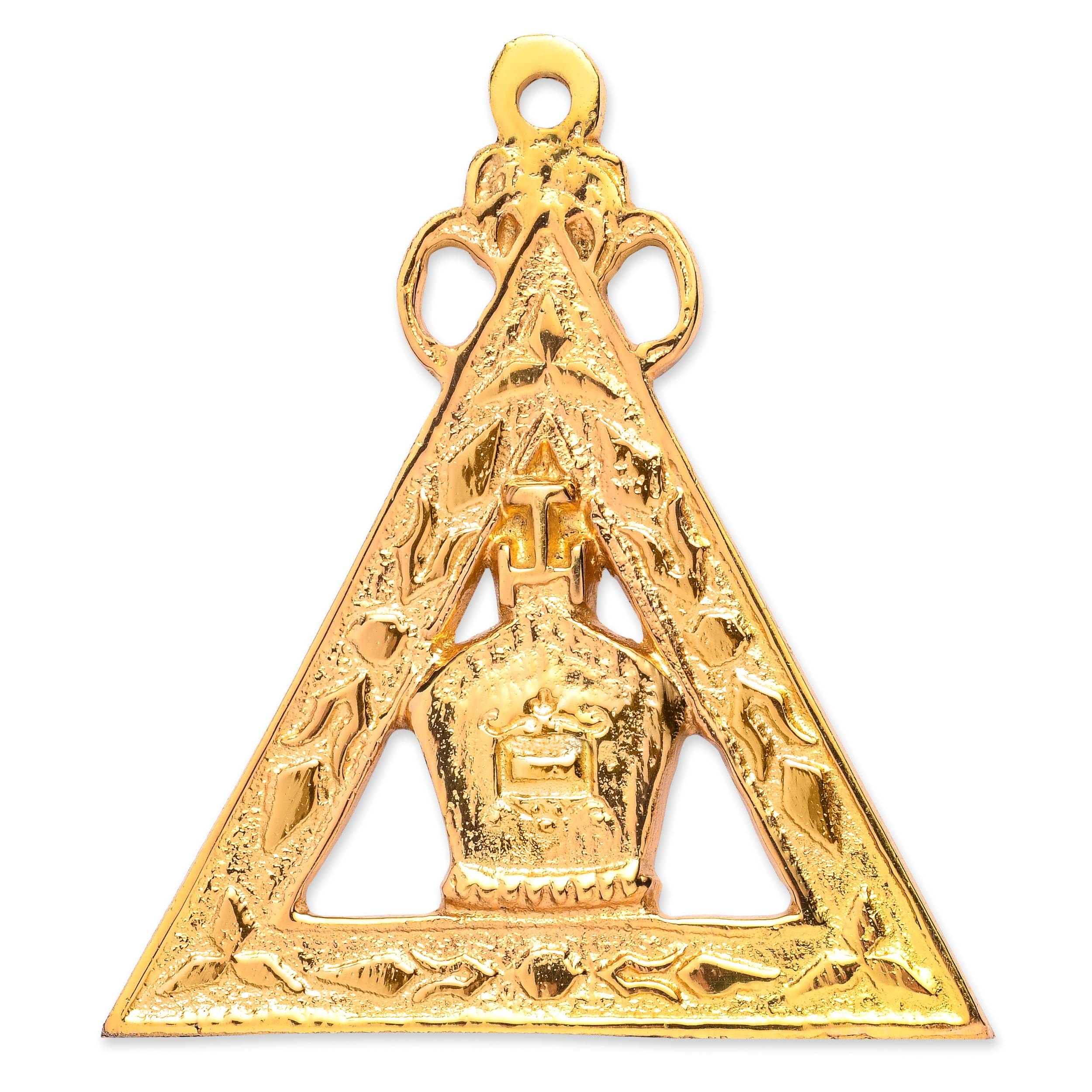 BRICKS MASONS Hight Priest Royal Arch Chapter Officer Collar Jewel - Gold Plated