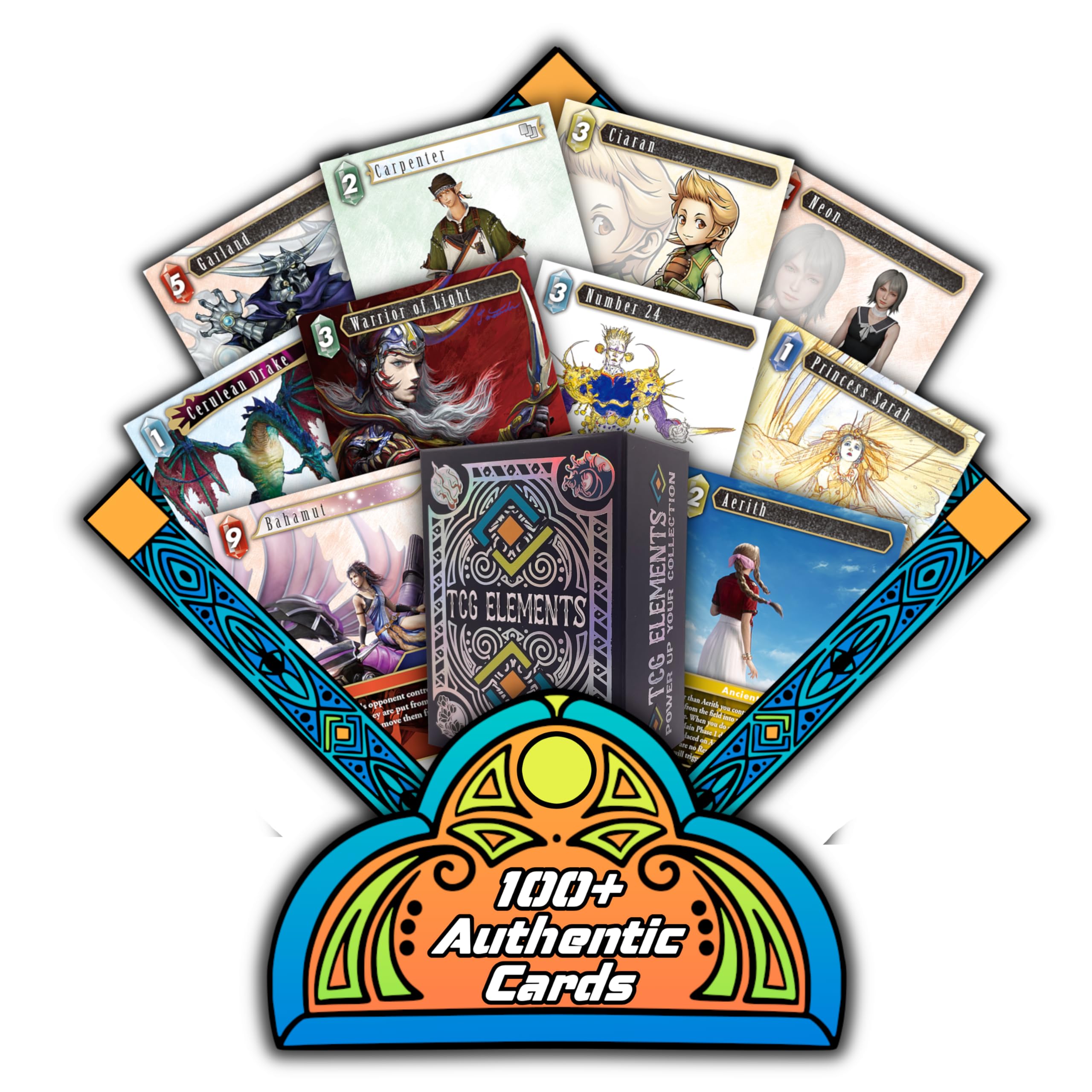 Amazon.com: Final Fantasy TCG Elements 100+ Card Bundle, 100