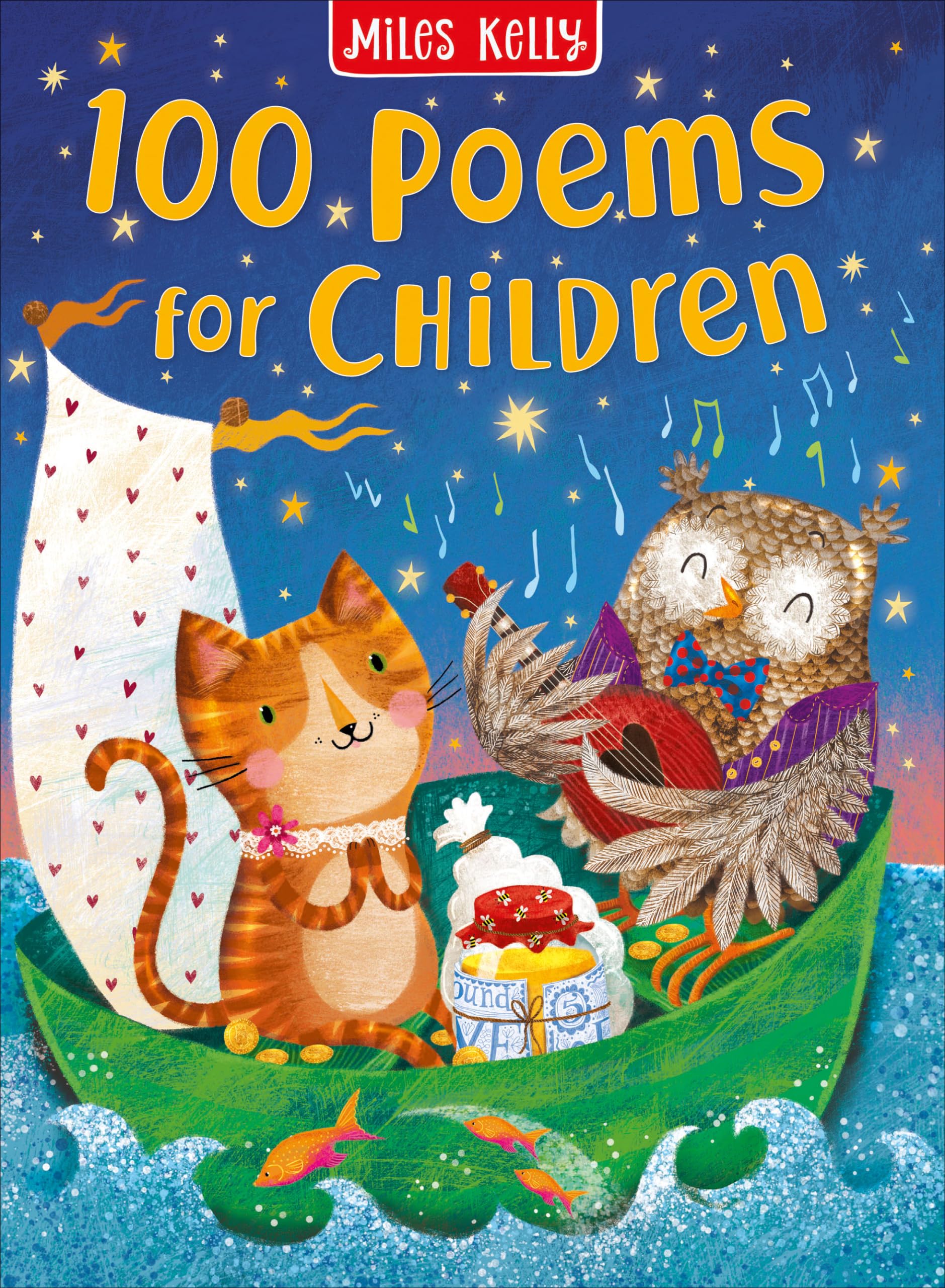 100 Poems for Children : Beautiful Gift Book Presents 100 Illustrated Poems: A Beautifully Illustrated Poetry Gift Book for Children Aged 5+