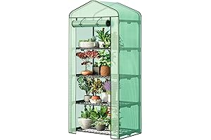 GardenLine Mini 4-Tier Portable Greenhouse