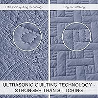 Vista 160 de Love's cabin - Juego de edredón tamaño King, color marrón, colcha de verano, microfibra ligera, estilo moderno de monedas, para todas