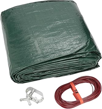 GLI Aquacover Estate Plus Bound Solid Winter Cover System for Above Ground Pools