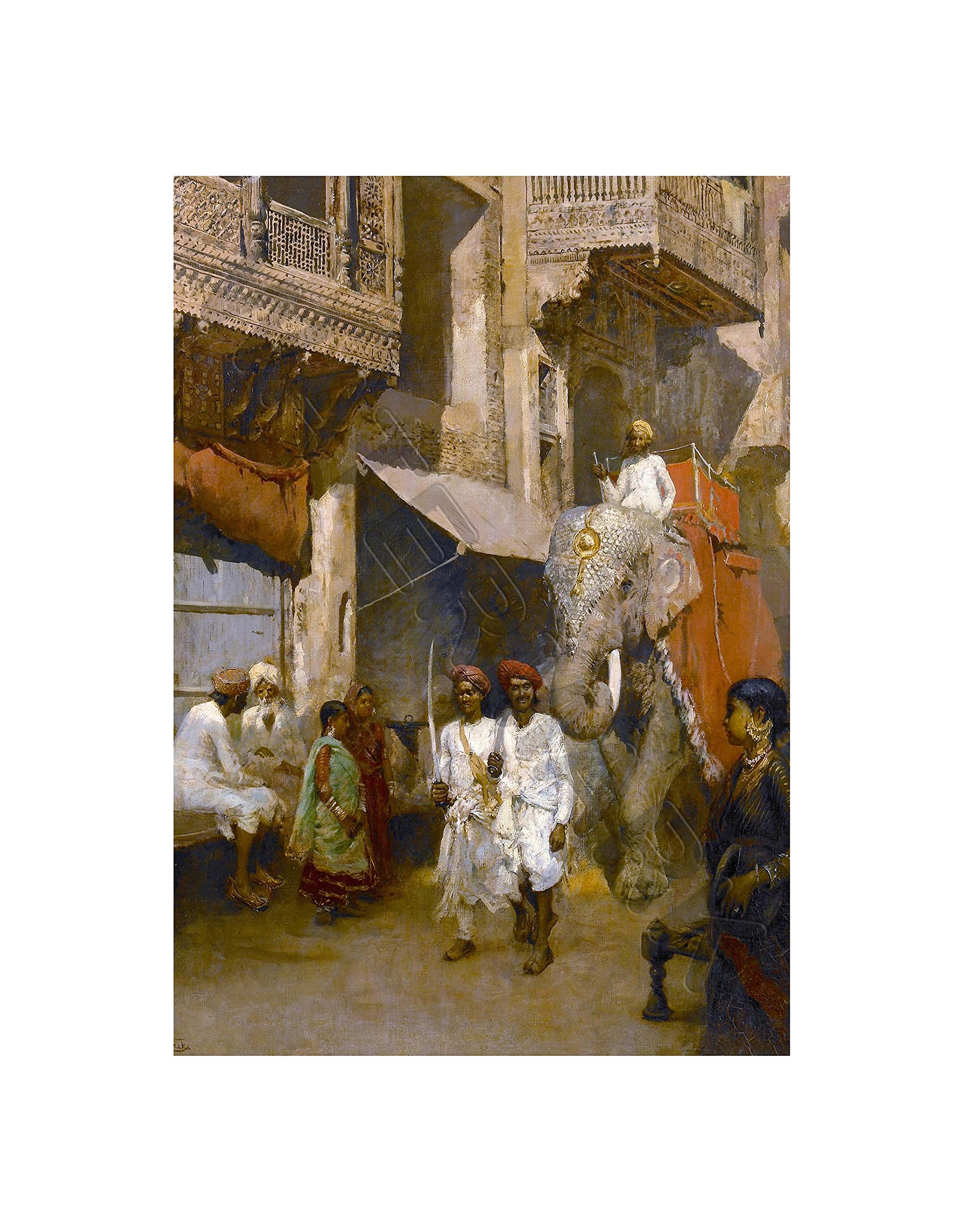 Weeks Indian Promenade Wall Art Print