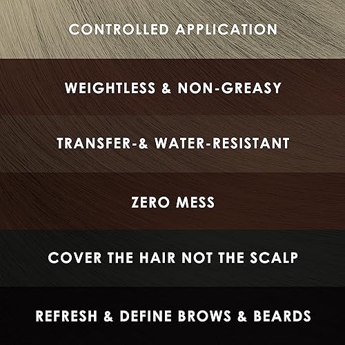 Miniatura 4 de Airbrush Root Touch-Up & Temporary Hair Color At-Home Spray Root Concealer For TEMPTU Air, Cover Grays, Fill In Edges, Beards & Brows Quickly &