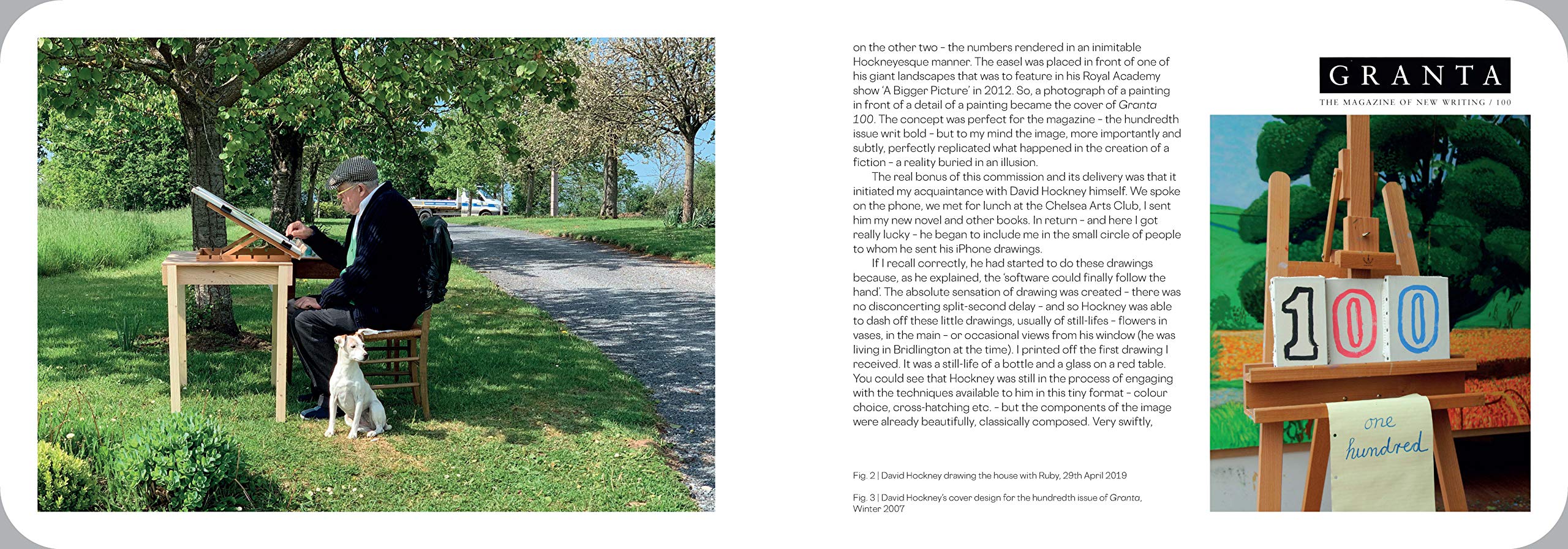 David Hockney : The Arrival of Spring, Normandy, 2020