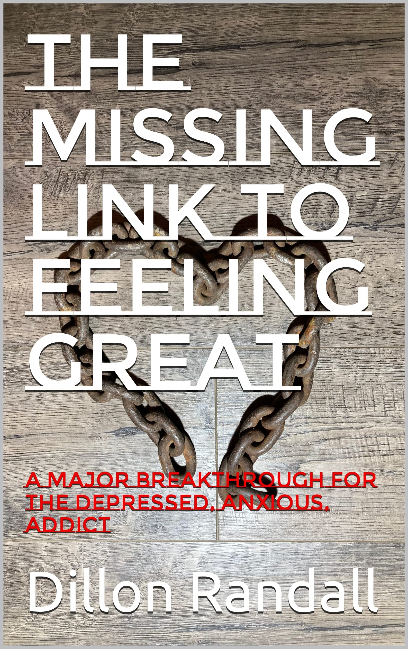 The Missing Link to Feeling Great: A Major Breakthrough for the Depressed, Anxious, Addict