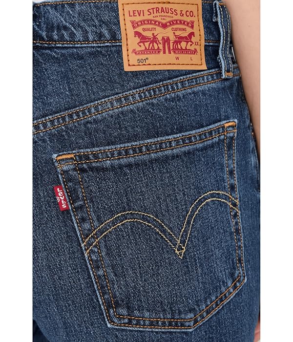 Levi's Women's 501 Original Fit Jeans (Also Available in Plus), (New) Believe Not (Shrink-to-Fit - Stretch), 29 by Levi's - Used condition - Image 5