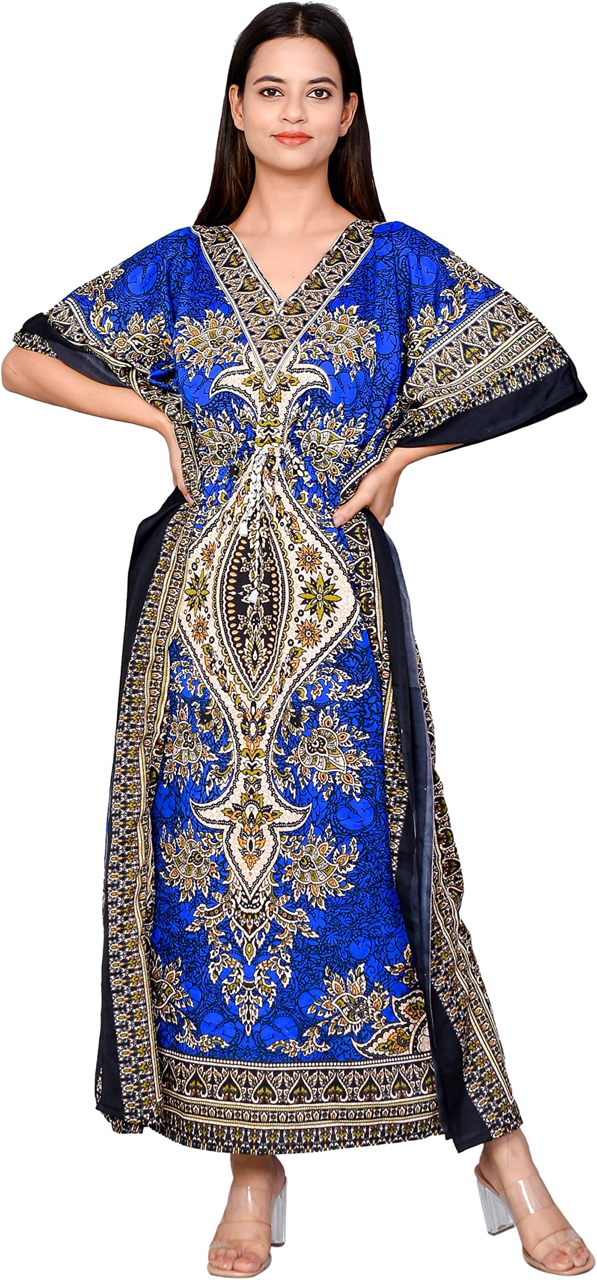 Kimono Kaftan Dress for Women` Elegant, Miami,lbiza,Holiday Dress,Evening Dress,Loose fit