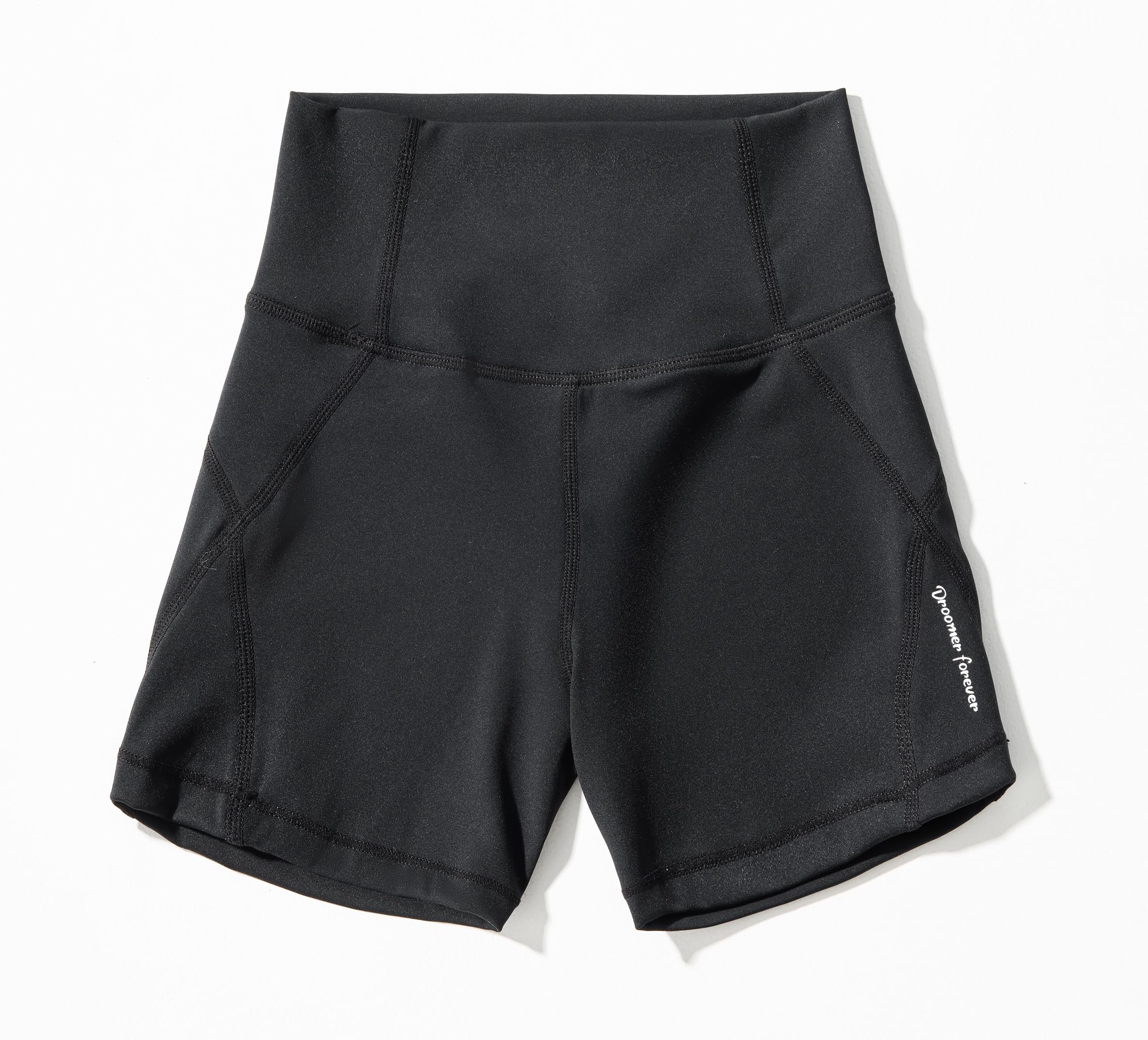 Dtone Girls Biker Athletic Shorts Kids High Waisted Yoga Workout Shorts Gym Volleyball 5-14 Years