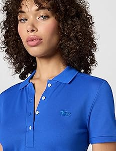 Lacoste Classic Short Sleeve Stretch Mini Pique Polo Dress, Ef8470 Dress