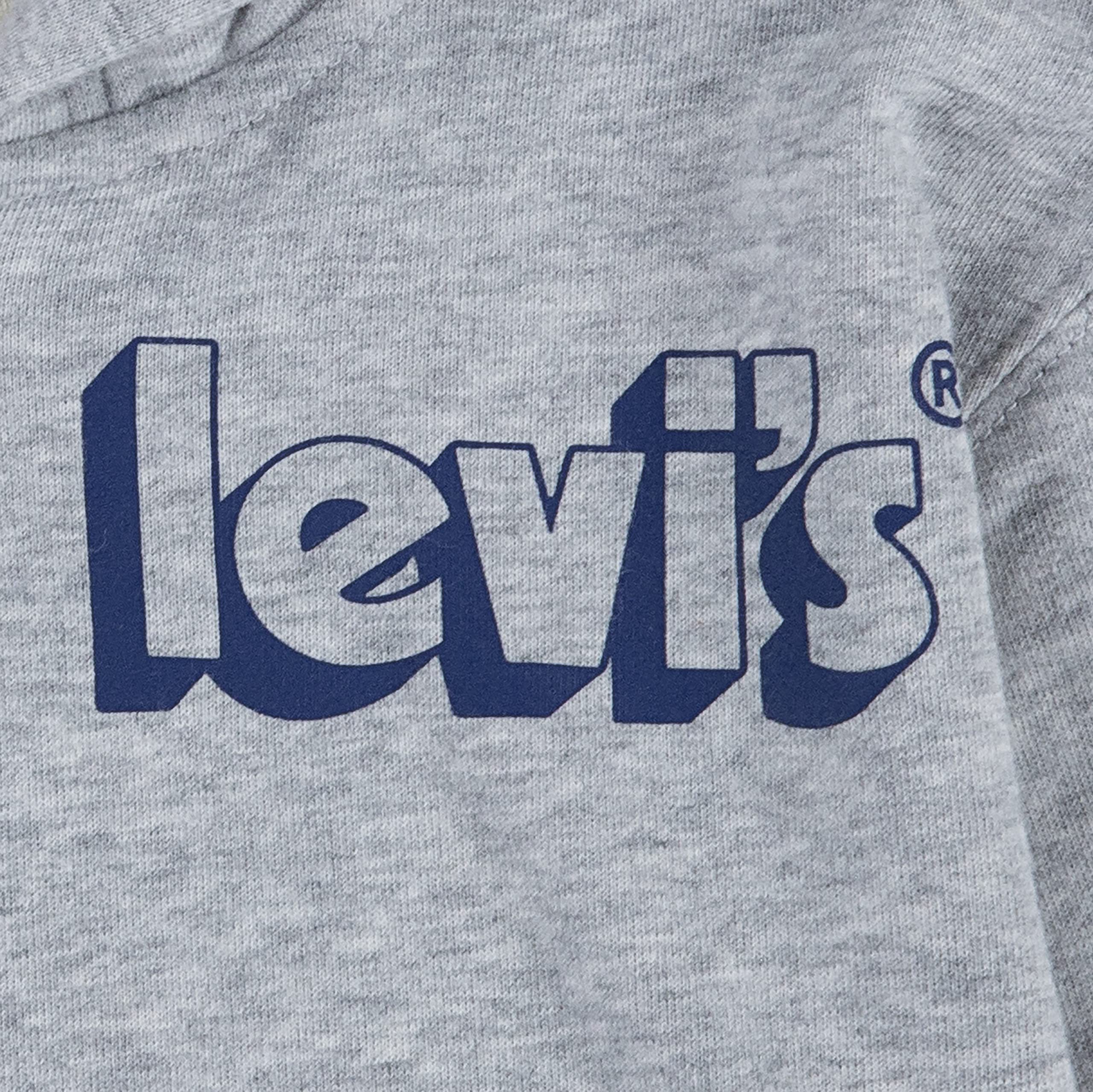 Levi's Lvb Logo Full Zip Hoodie 6ee576 Sweatshirt à Capuche Bébé garçon
