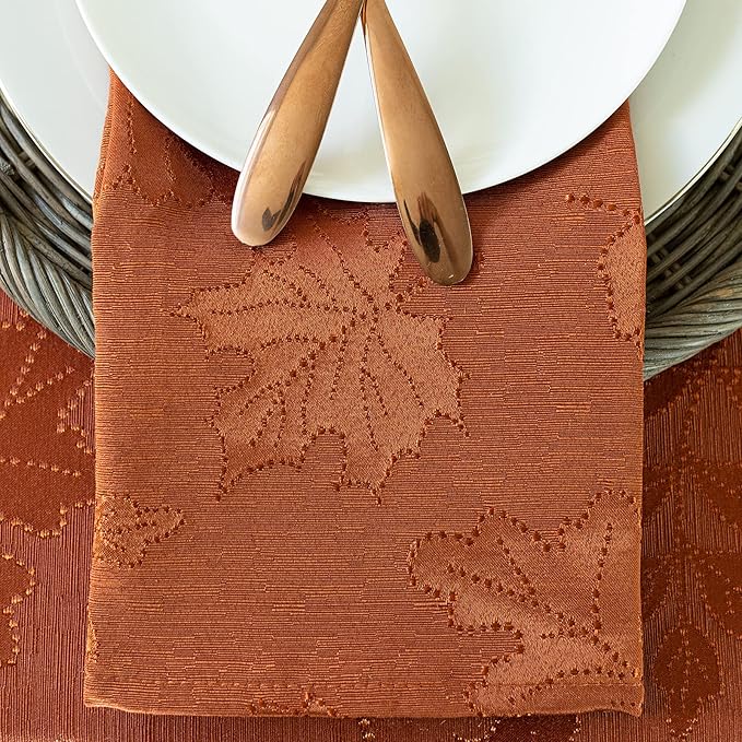 Servilletas de Tela Benson Mills Harvest Legacy Damask, 4 Piezas miniatura 2