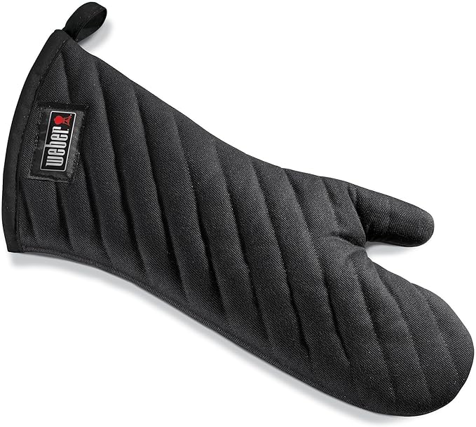 er 6401 Barbecue Mitt, Black Outdoor Cooking Gloves