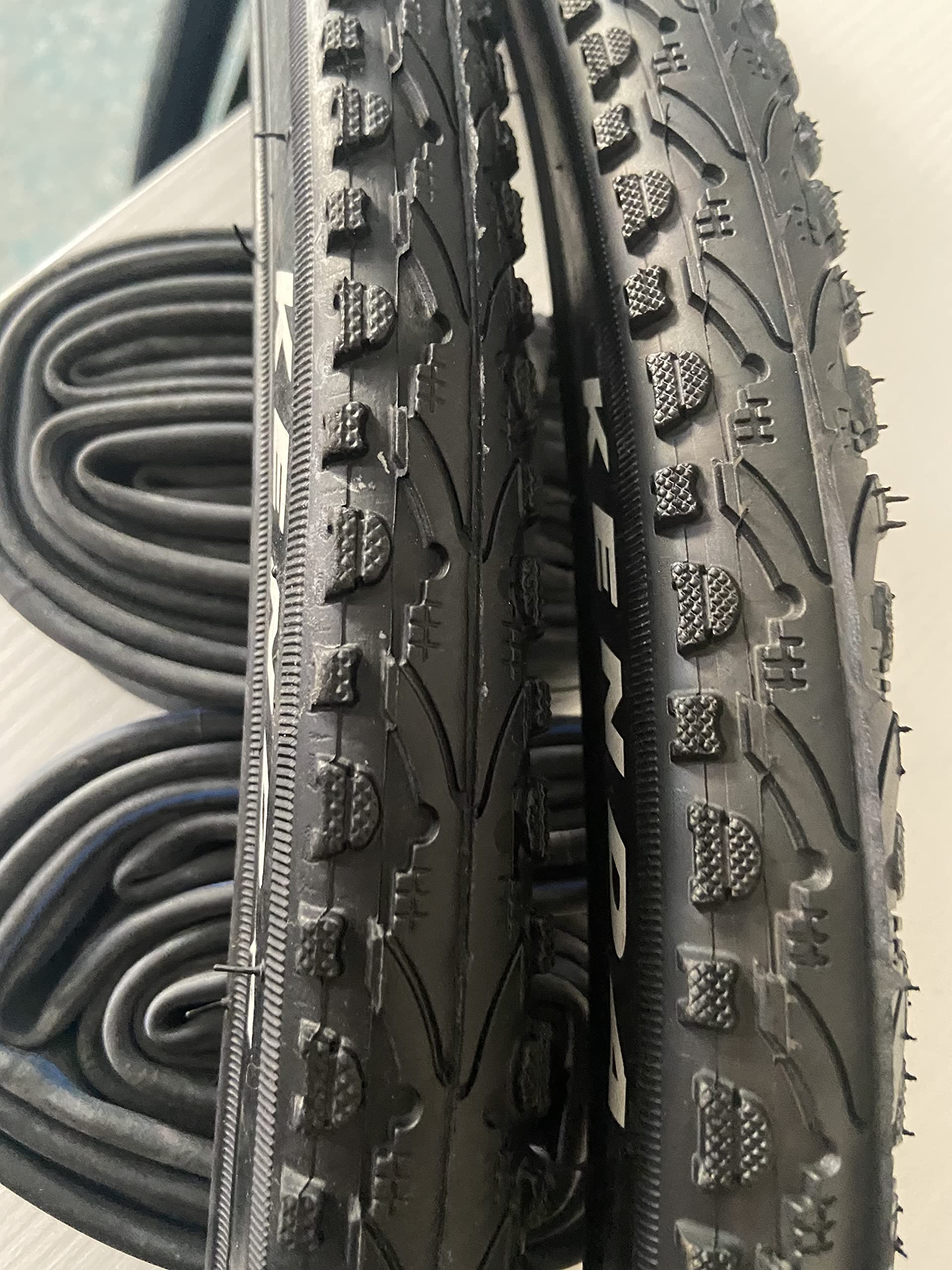 2 Copertoni Citybike 700x35c +Camere Per Bici 28" Gomme Trekking Bike