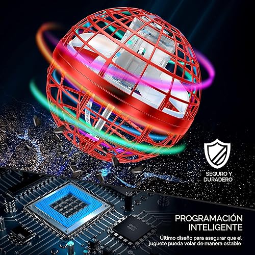 Vista 3 de Juguete de Pelota Orbe Volador 2025, Globo Cósmico Boomerang Pelota Flotante Spinner Fidget Galáctico, Órbita de Dron Manual, Juguetes Geniales