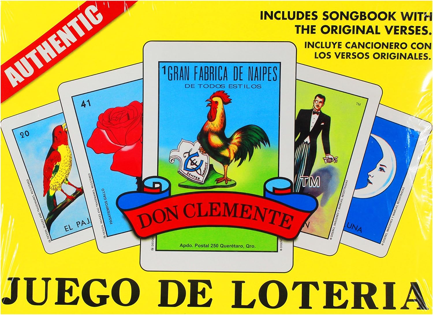 Amazon.co.jp Authentic Juego de Loteria Includes Song Book with