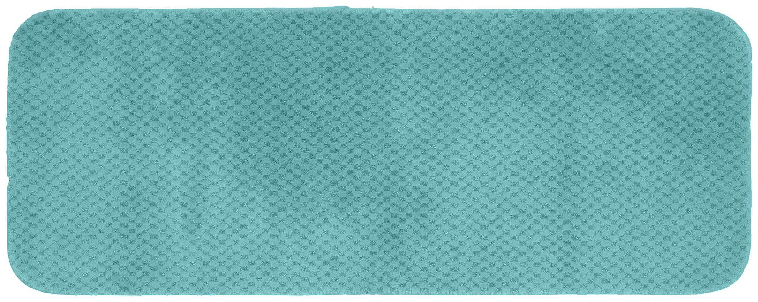 Cabernet Runner Nylon Washable Rug, 22-Inch by 60-Inch, Seafoam by Garland Rug